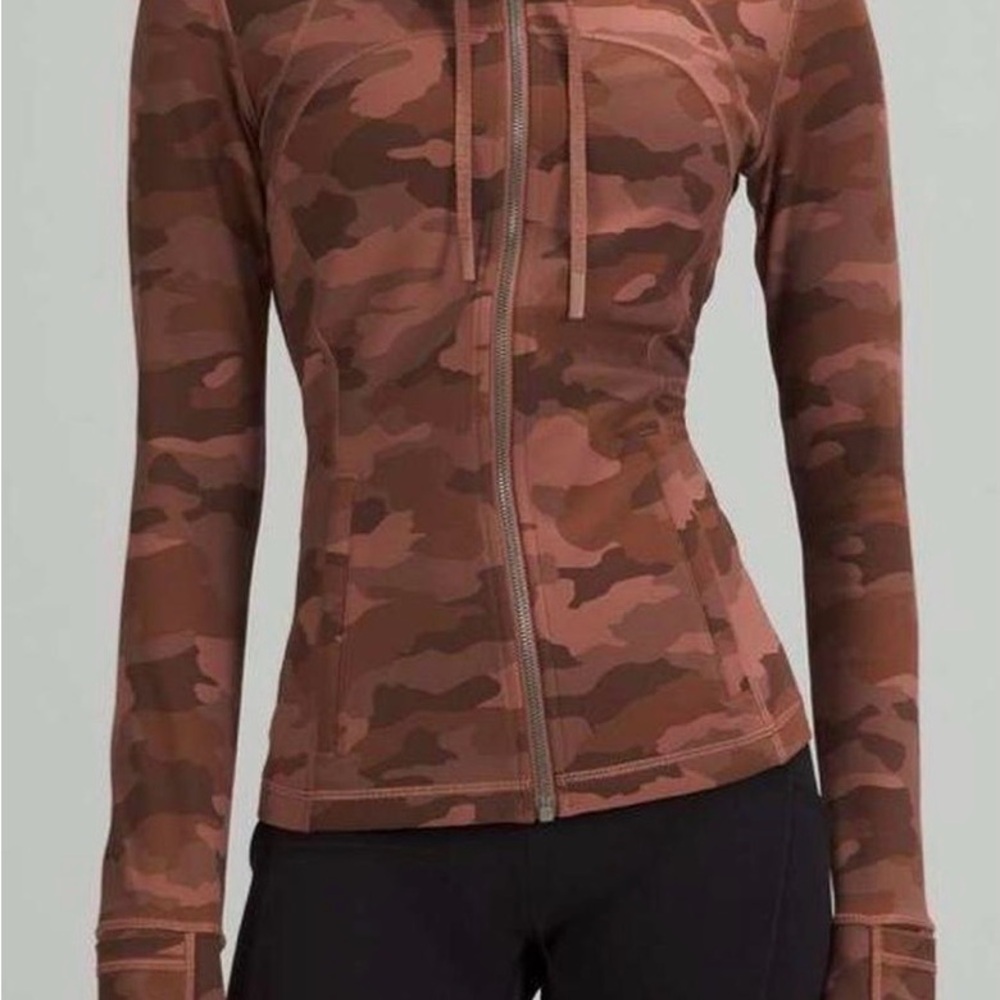 Lululemon Hooded Define Camo Jacket